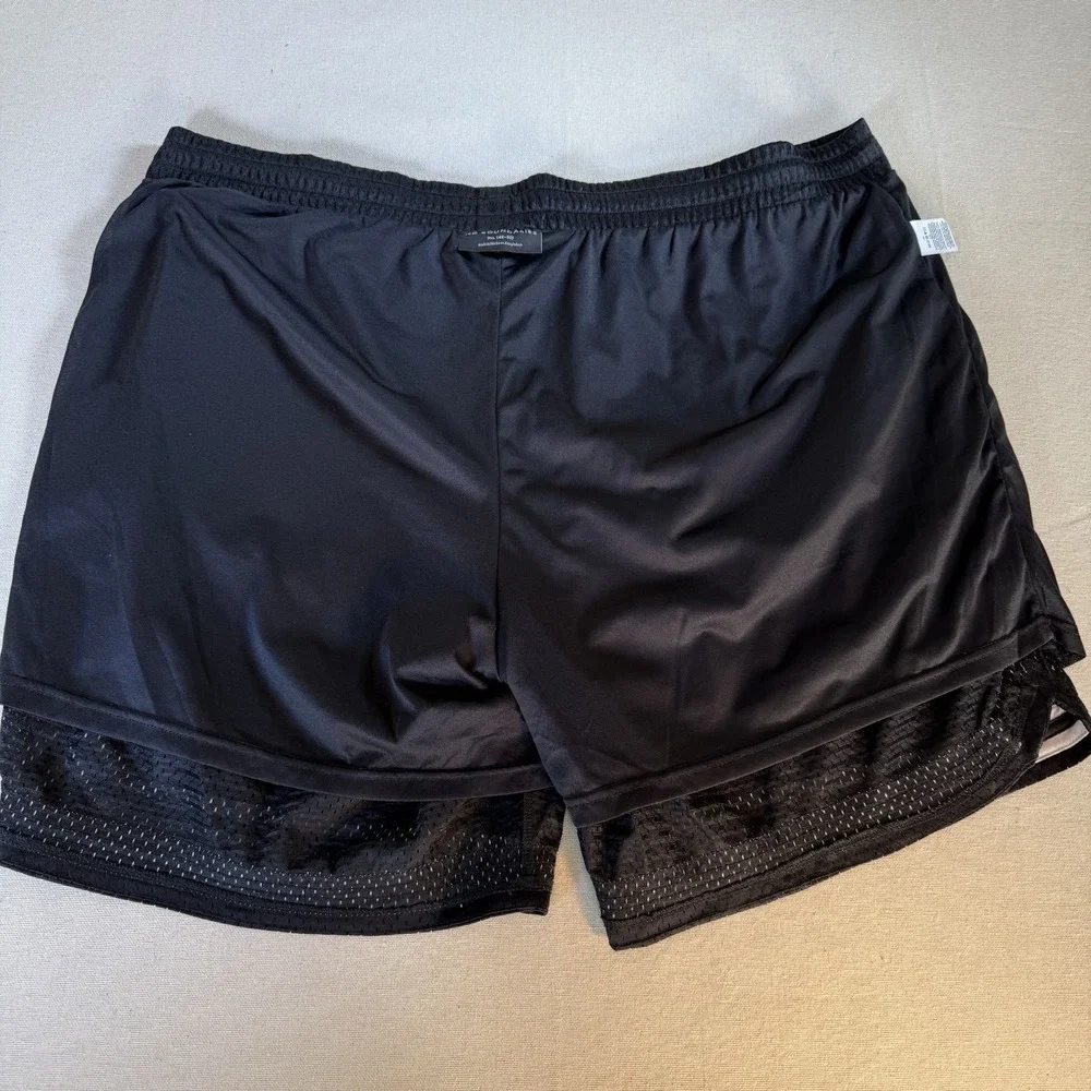 Men's Track Shorts XXXL BASKETBALL Workout Walking Athletic Gym No Boundaries